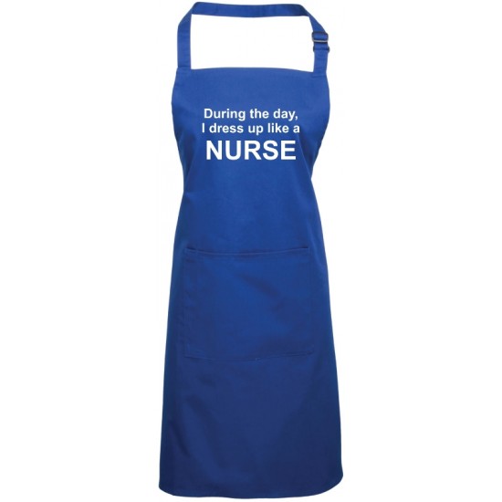 During the day, I dress up like a Paramedic / Doctor / Nurse etc. Apron (various Colours) During the day, I dress up like a Paramedic / Doctor / Nurse etc. Apron (various Colours)