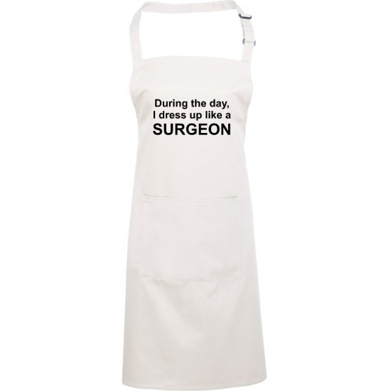 During the day, I dress up like a Paramedic / Doctor / Nurse etc. Apron (various Colours) During the day, I dress up like a Paramedic / Doctor / Nurse etc. Apron (various Colours)