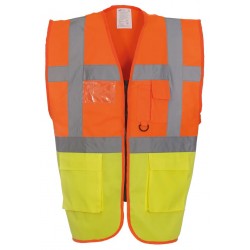 Multi-functional Executive High Visibility Vest / Waistcoat for Search and Rescue