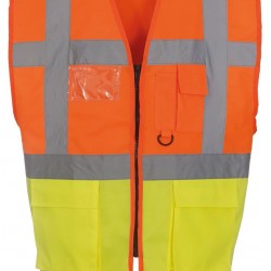 Multi-functional Executive High Visibility Vest / Waistcoat for Search and Rescue