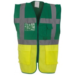 Multi-functional Executive High Visibility Vest / Waistcoat (lots of colour options)