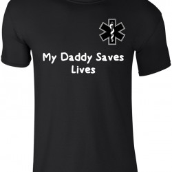 My Mummy / Daddy Saves Lives Childrens T-shirt
