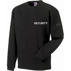 Heavy Duty Crew Neck Security Sweatshirt