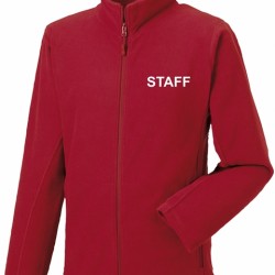 Full Zip Outdoor Fleece - Embroidered Security, Staff, Events etc