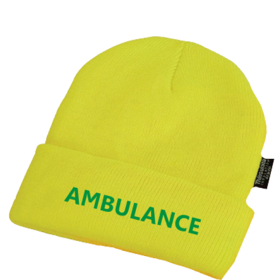 Insulated Yellow Beanie Hat Insulated Yellow Beanie Hat